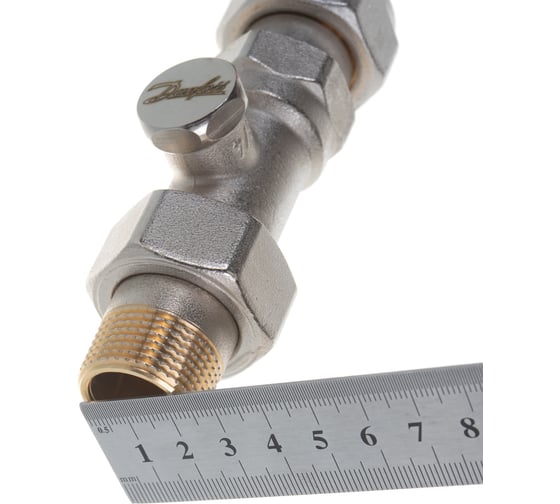 Комплект для радиаторов Danfoss RTR-FN/RTR-C/RLV-S, Ду 20, прямой 013G7188 062598