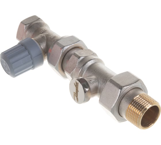 Комплект для радиаторов Danfoss RTR-FN/RTR-C/RLV-S, Ду 20, прямой 013G7188 062598
