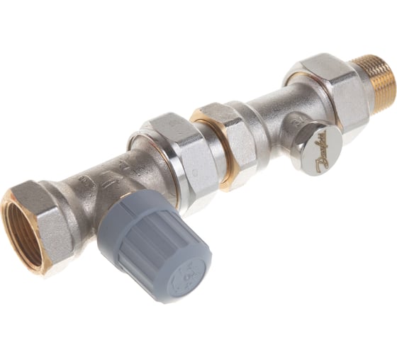 Комплект для радиаторов Danfoss RTR-FN/RTR-C/RLV-S, Ду 20, прямой 013G7188 062598