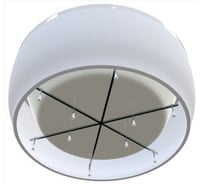 Рама 1Marka с комплектующими OMEGA New 180x180 03ом1818