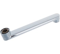 Излив смесителя для ванны Melodia della vitaплоский L-образный с аэратором 20 см 34106