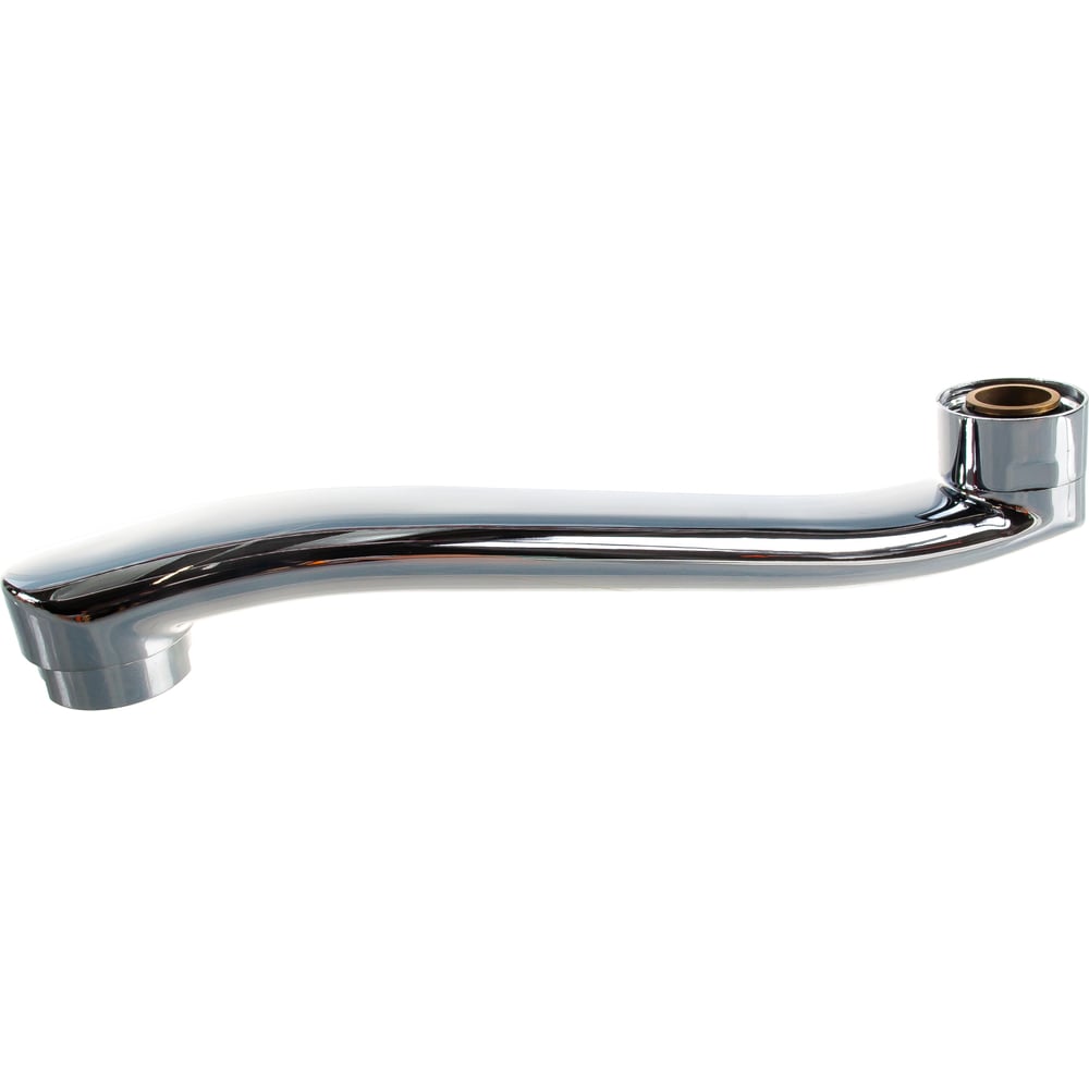 Излив смесителя для ванны MELODIAплоский S-образный с аэратором 20 см ...