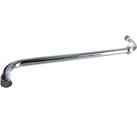 Излив для смесителя Melodia della vita круглый S-образный с аэратором русский стандарт 35см 33968