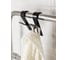 Комплект крючков Bath Plus пластик 2 шт., черные КП001 3