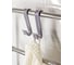 Комплект крючков Bath Plus s-обр. пластик 2 шт., серый КП008 5