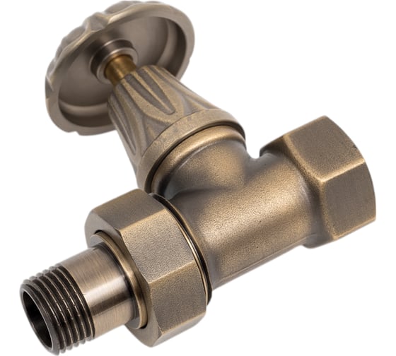 Вентиль РАДИМАКС RETROstyle латунный, 1/2", прямой, верхний v 673 1/2