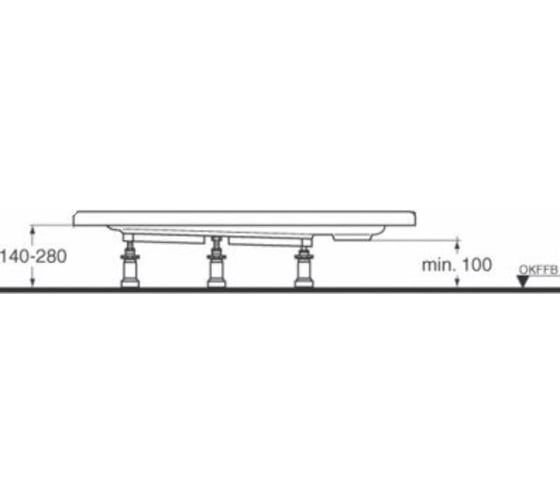 Ножки для душевого поддона Ideal Standard K712667