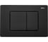 Кнопка смыва ABBER черная матовая AC0120MB 1