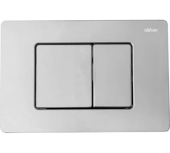 Кнопка смыва ABBER хром AC0120 1