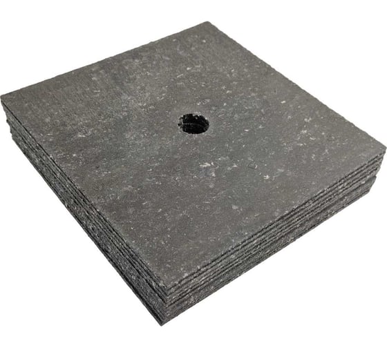 Паронитовая прокладка HG теплоизоляционная фасадная (100x100x2мм), 10 шт. 1894932