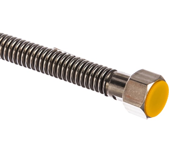 Сильфонная подводка для газа Kensudo 1/2" 80 см, внутренняя/наружная 26712