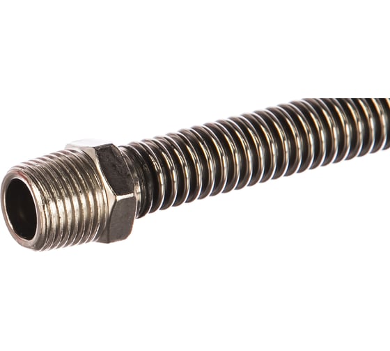 Сильфонная подводка для газа Kensudo 1/2" 80 см, внутренняя/наружная 26712