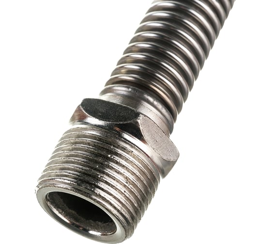 Сильфонная подводка для газа Kensudo 3/4" 100 см, внутренняя/наружная 26691
