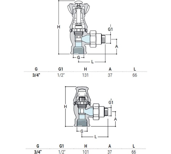 Комплект SR Rubinetterie Liberty 1/2 x 3/4 угловой, белый RAL9010, 0320-2000V00A