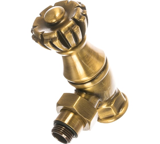 Комплект SR Rubinetterie Liberty 1/2х3/4 угловой, цвет бронза, 0320-2000Z000