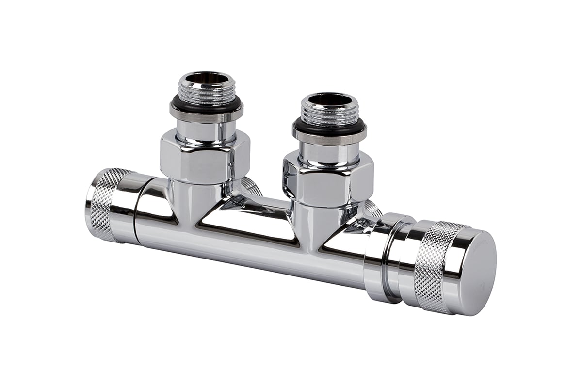 Узел нижнего подключения SR Rubinetterie угловой 1/2х3/4Е, хром, 0681 ...