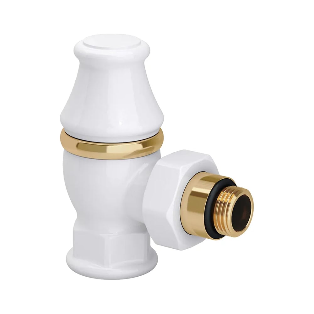 Угловой запорный клапан для радиатора SR Rubinetterie Liberty 1/2х3/4 ...