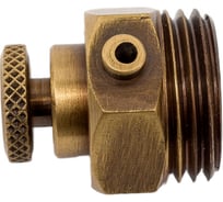 Ручной воздухоотводчик SR Rubinetterie 1/2 ретро, цвет бронза, 0327-1500Z000