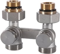 Вентиль двухтрубный ICMA S.P.A. д/стал.рад., ПРЯМОЙ - 3/4" х 1/2" 897 /82897AD06