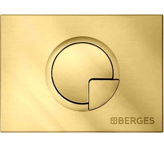 Кнопка для инсталляции Berges Novum r9 золото глянец 040029