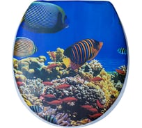 Мягкое сиденье для унитаза Сантис дайвинг 030566