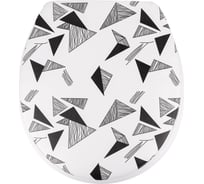 Мягкое сиденье для унитаза Сантис оригами 021739