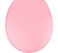 Мягкое сиденье для унитаза Сантис розовое 037420