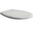 Крышка-сиденье GSI MSC87CN11 CLASSIC soft-close хромированные петли, белый 07 00000071670 1