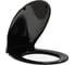 Крышка-сиденье GSI MSC87CN20 CLASSIC soft-close хромированные петли, черный 00000071685 1