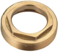 Латунная гайка под картридж смесителя 40 мм Potato М42х1.25 P85