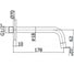 Излив из стены Paffoni Light черный матовый ZBOC093NO (262989) 00262989 2