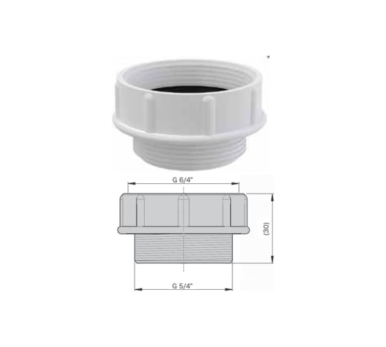 Переходник MIANO 6/4" вн. х 5/4" нар. 1500 M1126
