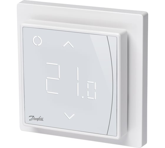 Комнатный термостат Danfoss ECtemp Smart с Wi-Fi подключением полярный белый 088L1140