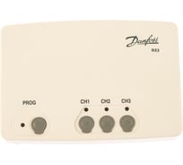 Приемник сигнала беспроводных термостатов Danfoss RX-3 3 канала 087N7478