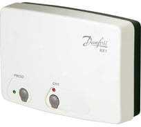 Приемник сигнала беспроводных термостатов Danfoss RX-1 1 канал 087N7476