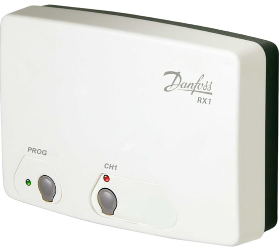 Приемник сигнала беспроводных термостатов Danfoss RX-1 1 канал 087N7476 1