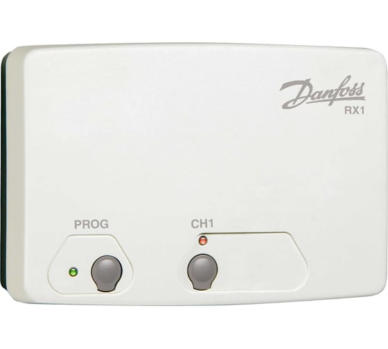 Приемник сигнала беспроводных термостатов Danfoss RX-1 1 канал 087N7476