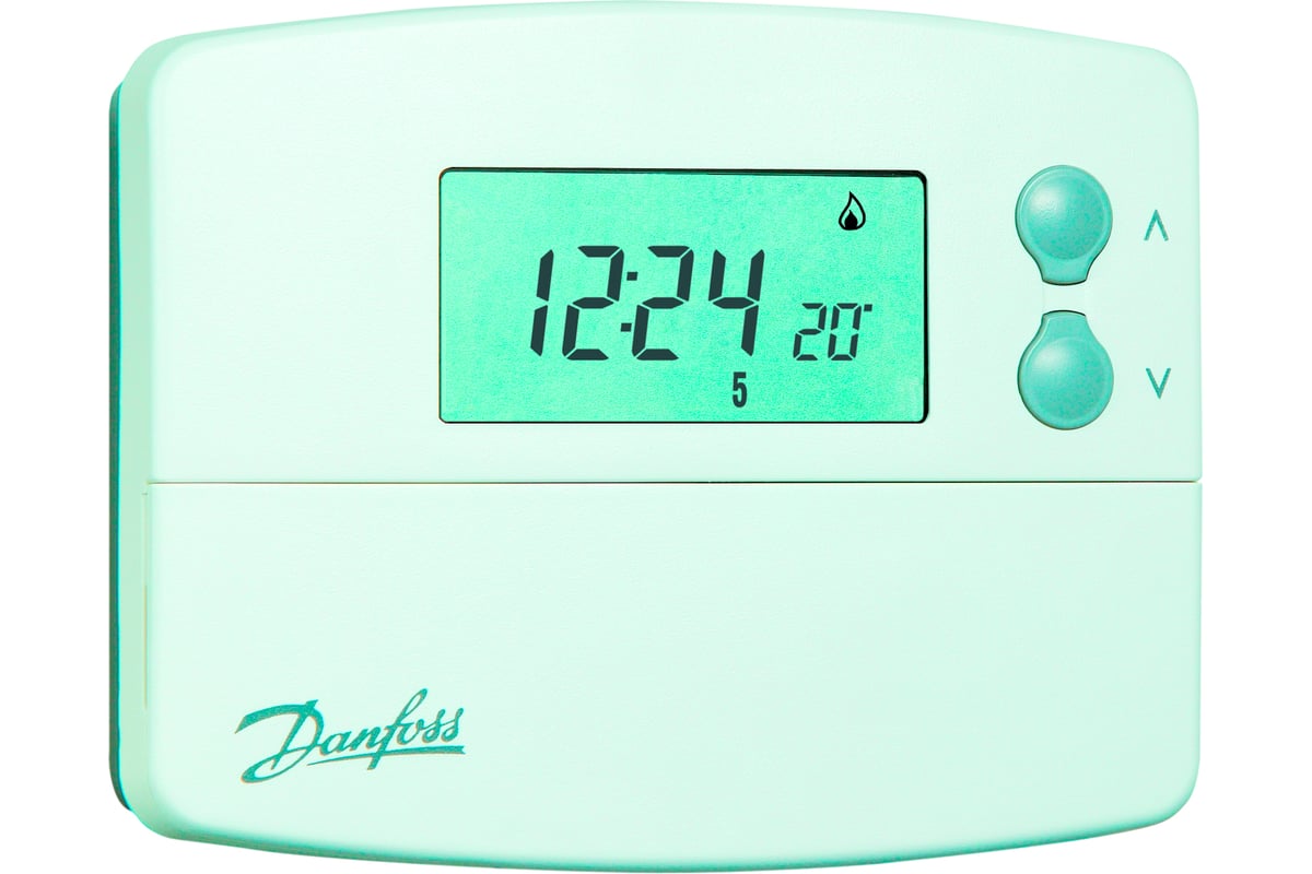 Беспроводный программируемый комнатный термостат Danfoss TP5001A-RF ...