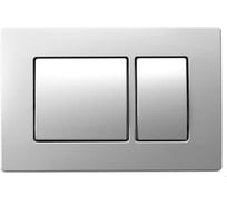 Панель смыва Azario хром матовый, квадратная AZ-8200-0030 00079941