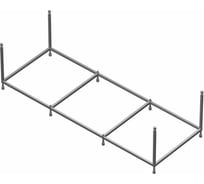 Сборка каркаса угловой акриловой ванны своими руками