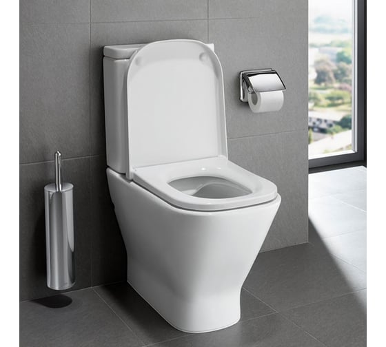 Лакированная крышка для унитаза Roca Gap soft close 801732004 00000035342