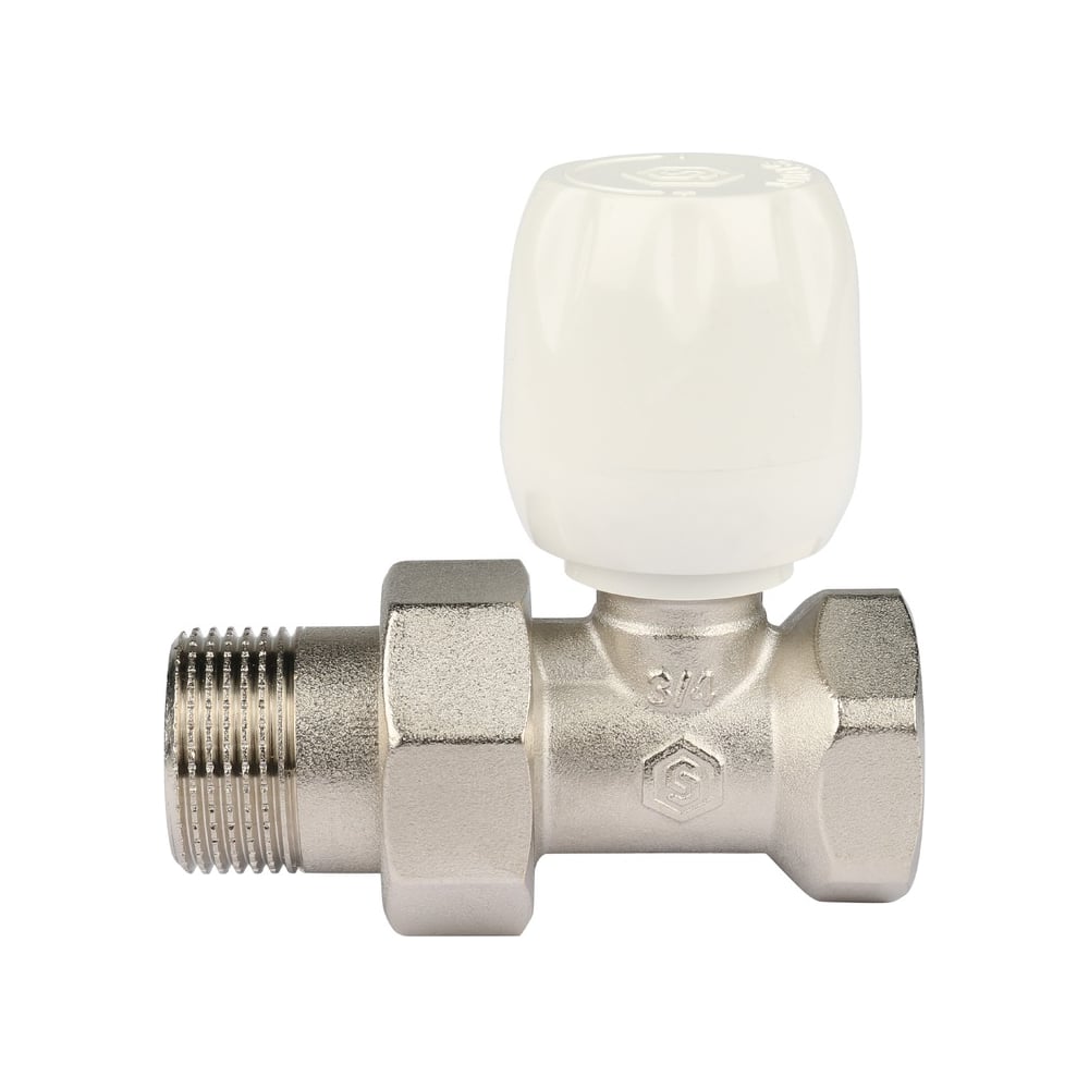 Терморегулирующий клапан STOUT прямой ручной 3/4" SVRs 1172 000020 ...