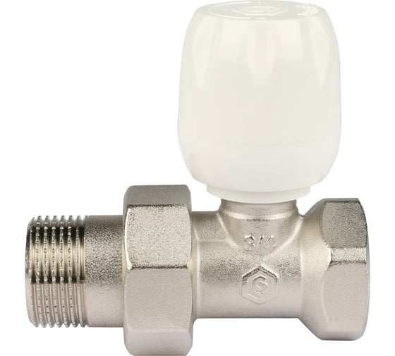 Терморегулирующий клапан STOUT прямой ручной 3/4" SVRs 1172 000020 RG008S6N7BBHS6 1