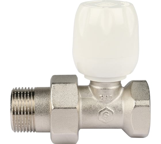Терморегулирующий клапан STOUT прямой ручной 3/4" SVRs 1172 000020 RG008S6N7BBHS6