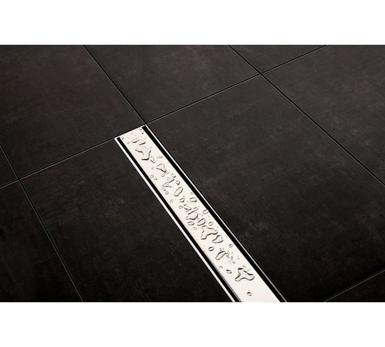 Декоративная панель TECT TECEdrainline steel II 600983