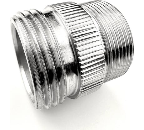 Переходник смесителя Профитт м24нр-м22вр-3/4" нр, под аэратор, латунный никелированный 1895090