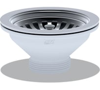 Выпуск мойки АНИ Пласт 3 1/2 дюйма, с нержавеющей сеткой M250 025-0311