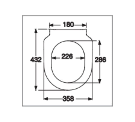 Сиденье Villeroy & Boch 9M78S101 с крышкой SLIMSEAT с функцией Quick Release и Soft Closing 000000