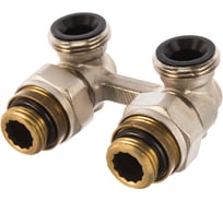 Угловой узел Watts нижнего подключения радиаторов ECK 10001886