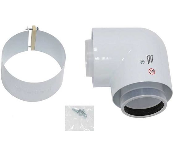 Отвод для труб Vaillant 80/125 мм 87 РР  303210 RAN30G10E230RS 1